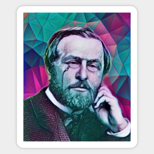 Hippolyte Taine Portrait | Hippolyte Taine Artwork 4 Sticker